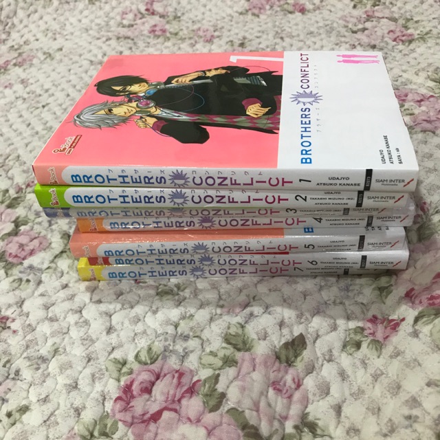 นิยาย Brothers conflict ภาค1 ครบset(1-7) แถมภาค2เล่ม1