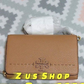 พร้อมส่ง TORY BURCH MCGRAW FLAT WALLET CROSSBODY.