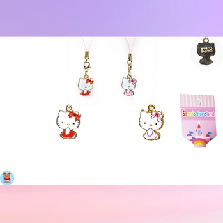 ✅2ชิ้น puroland Hello Kitty Souvenir mobile keychains from Japan Sanrio🇯🇵พวงกุญแจ คิตตี้ ของฝากจากญี่ปุ่น ซานริโอ้