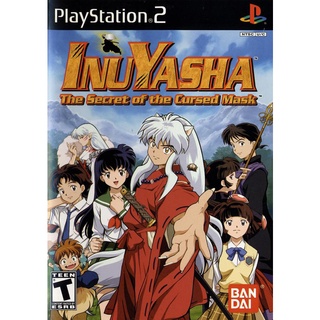 Inuyasha: The Secret of the Cursed Mask (USA) PS2 แผ่นเกมps2 แผ่นไรท์ เกมเพทู