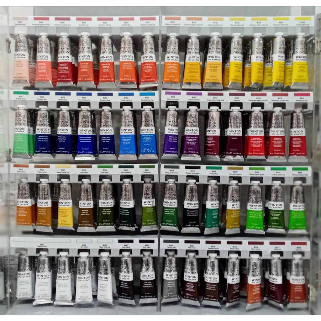 สีน้ำมัน​ วินเซอร์แอนด์นิวตัน Winsor & Newton Oil Colours 37 ml.