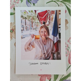 [แท้/แบ่งขาย/4 หน้า 100] หน้าโฟโต้บุ๊ค ฮโยยอน Hyoyeon GirlsGeneration Oh!GG Selfie Book Photo Book