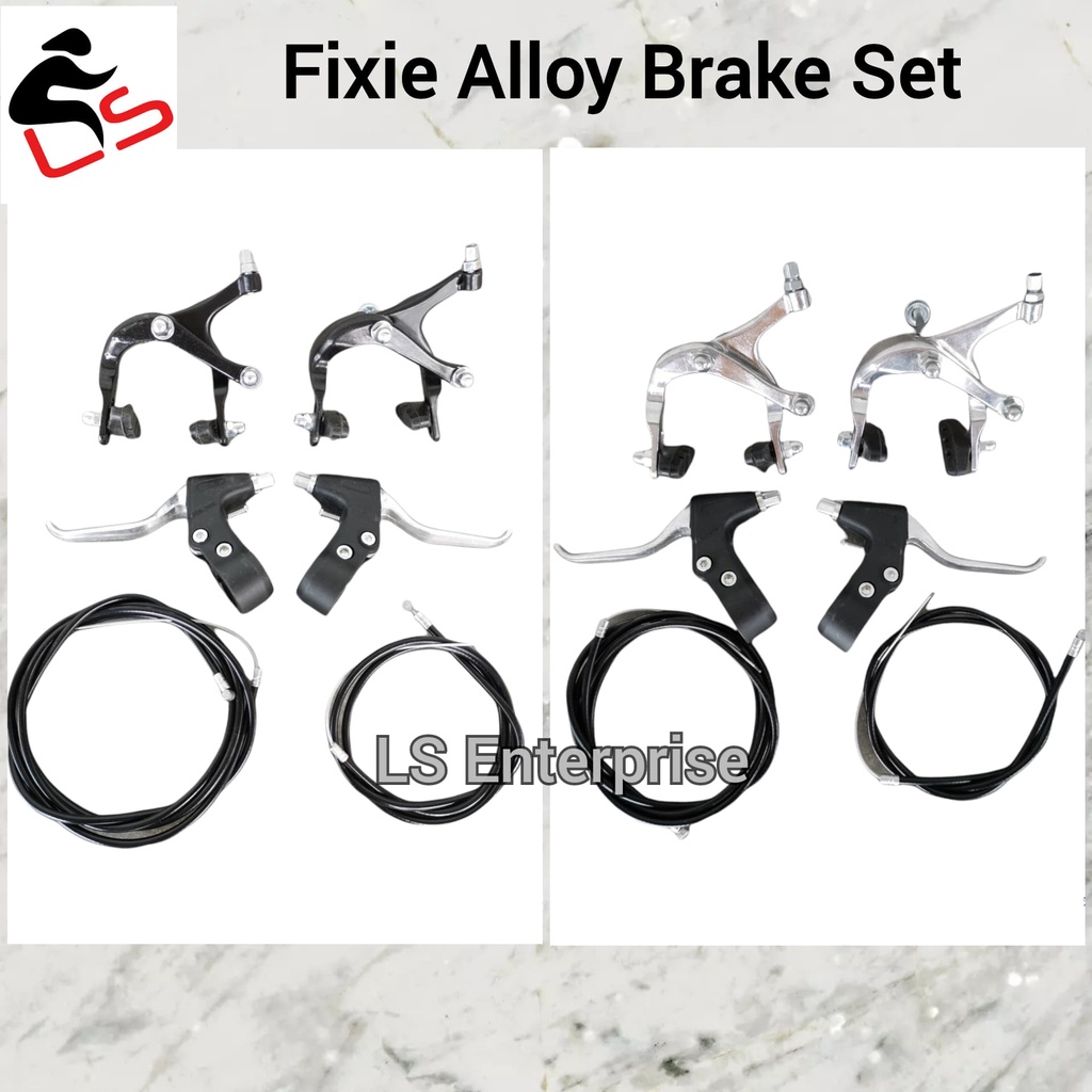 ชุดเบรก Alloy Fixie F/R Set Fixie Bike เบรคจักรยาน