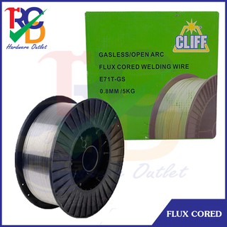 FLUX CORE ลวดเชื่อมฟลักซ์คอร์ 0.8 mm 5 กิโลกรัม