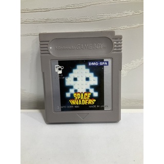 ตลับแท้ [GB] [0194] Space Invaders (Japan) (DMG-SPA) Gameboy Game Boy Original เกมบอย