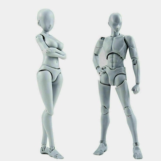 High Quality SHF Male Body Model (SHF Male Body Gray Deluxe Edition) For Children And Friemds Presents