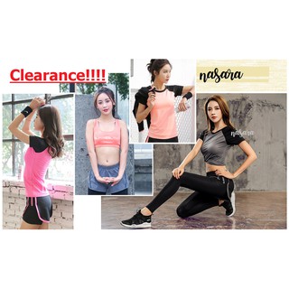 Clearance ชุดออกกำลังกาย 50-80%