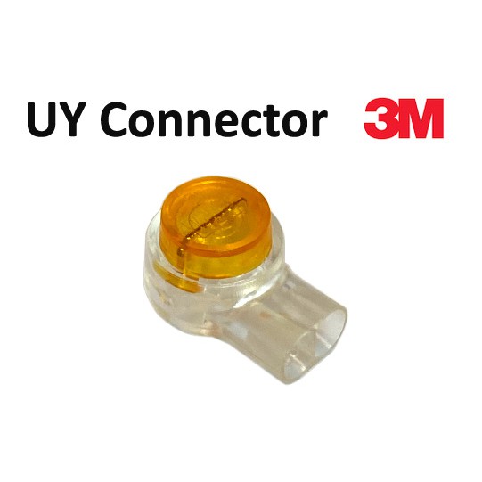 Scotchlok UY Connector 3M ของแท้ เม็ดเชื่อมต่อสายแลน/โทรศัพท์ ยกกล่อง 100 ตัว