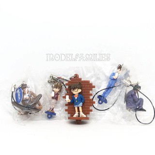 [หายากมากๆ] Detective Conan nip &amp; link swing Keychain SET เซทพวงกุญแจกาชาปอง จาก ยอดนักสืบจิ๋วโคนัน SEGA แท้ จากญี่ปุ่น