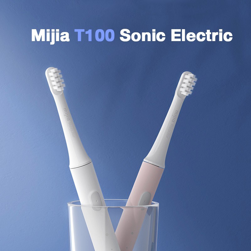 [รับ500c. SPCCBJ9GBA] Xiaomi Mijia T100 Sonic Electric Toothbrush แปรงสีฟันไฟฟ้าอัลตราโซนิกอัตโนมัติ