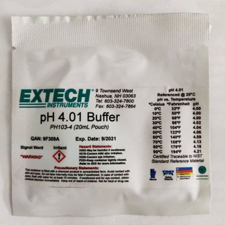 PH BUFFER SOLUTION PH103-4 น้ำยามาตรฐาน น้ำยาบัฟเฟอร์ น้ำยาปรับตั้งค่า