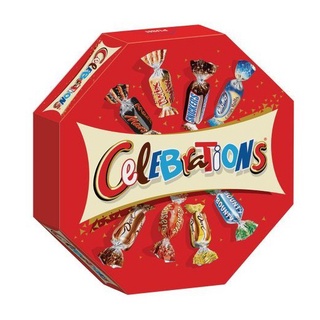 Celebration Chocolate ช็อกโกแลตยอดนิยม 8 ชนิด ขนาด 186 กรัม