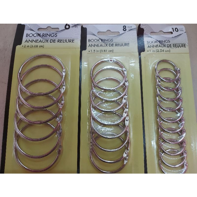 ✅(ถูกที่สุด พร้อมส่ง) ห่วงแขวนของ ใช้งานได้อเนกประสงค์ ร้อยเอกสาร ห่วงกุญแจ เข้าสมุด เข้าแฟ้ม