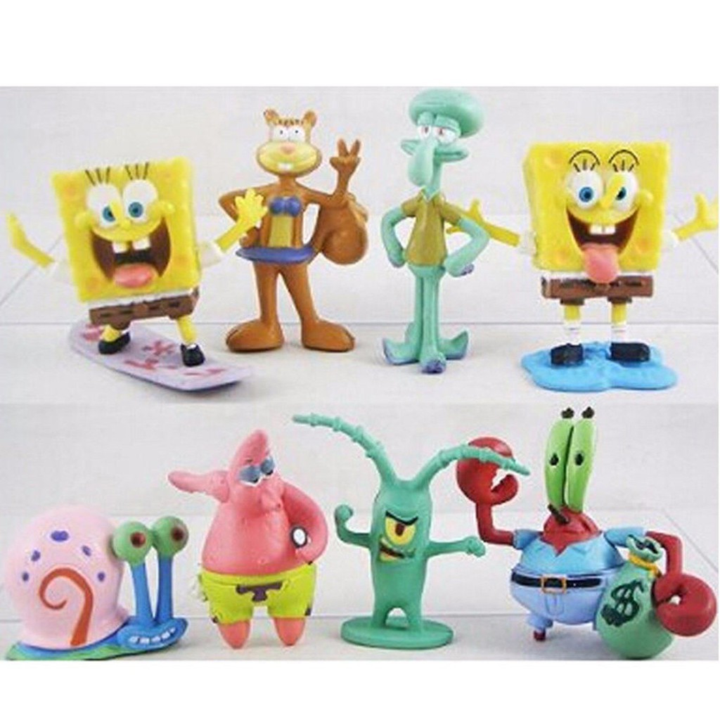 spongebob action figure set