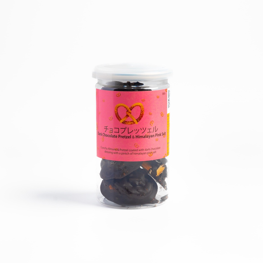 (011) Chocolate Cluster Pretzel & Himalayan Pink Salt (ช็อคโกแลตคลัสเตอร์ รสเพรทเซล และเกลือชมพู)