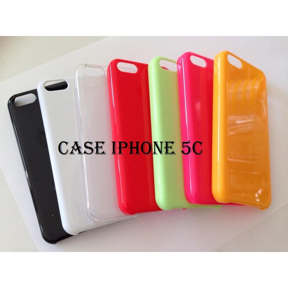 เคสไอโฟน 5C (Hard Case) อันละ 100 บาท 7 อัน คละสี 500 บาท
