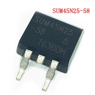 ชิ้นส่วนอะไหล่ชิพ Sum45N25-58 Sum45N25 Para-263 10 ชิ้น/ชุด