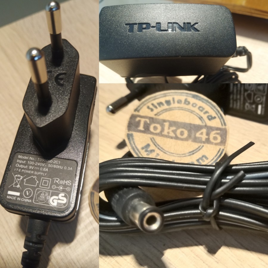 อะแดปเตอร์ชาร์จ 9V 0.6A Ori Tp-link Tplink TD W8151N W8951ND TL WR740N WR741ND WR340G WR840N WR841N 