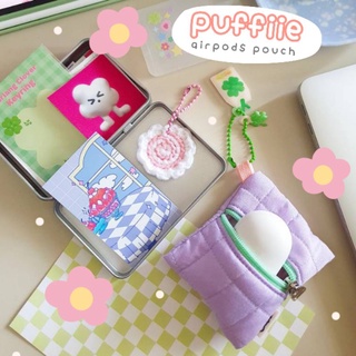 เคสหูฟังไร้สาย ลาย PUFFY POUCH สําหรับ airpods| La.ideas