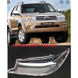 ฝาครอบเลนส์ไฟหน้า แบบเปลี่ยน สําหรับ Toyota FORTUNER  2008 2009 2010 2011