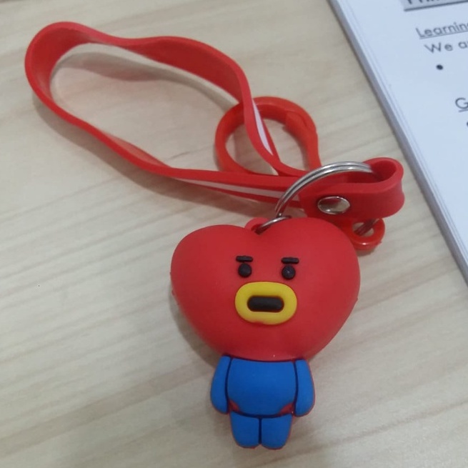 Gantungan Unofficial BT21 Tata V BTS Taehyung พวงกุญแจพวงกุญแจสาย