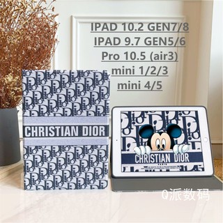 -พร้อมส่ง-✩ เคสไอแพด ✩ พร้อมส่ ▼แบรนด์น้ำหรู ipad 9.7 gen 5/6  ipad10.2 gen7/8 ipadmini1/2/3  ipad mini 4/5  ipad pro 10