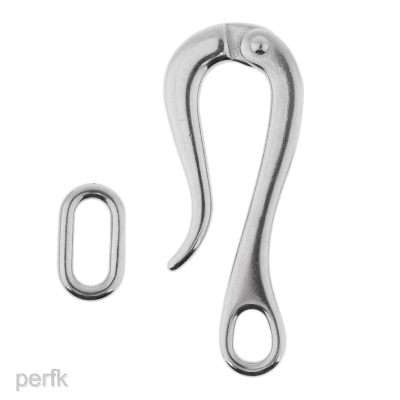 Perfeclan 4"/6" Pelican Hook for Boat Guard Rail Type 316 Stainless