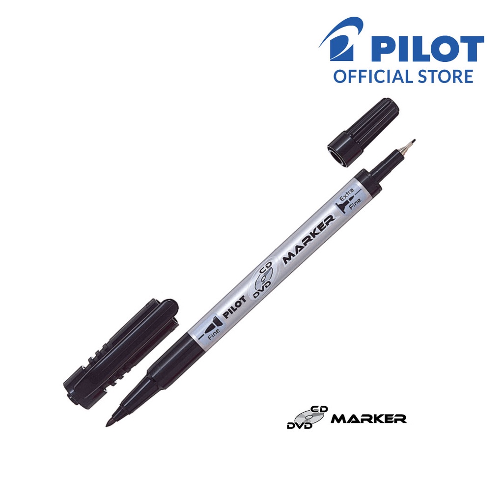 PILOT PEN ปากกานักบิน CD/DVD Twin Marker