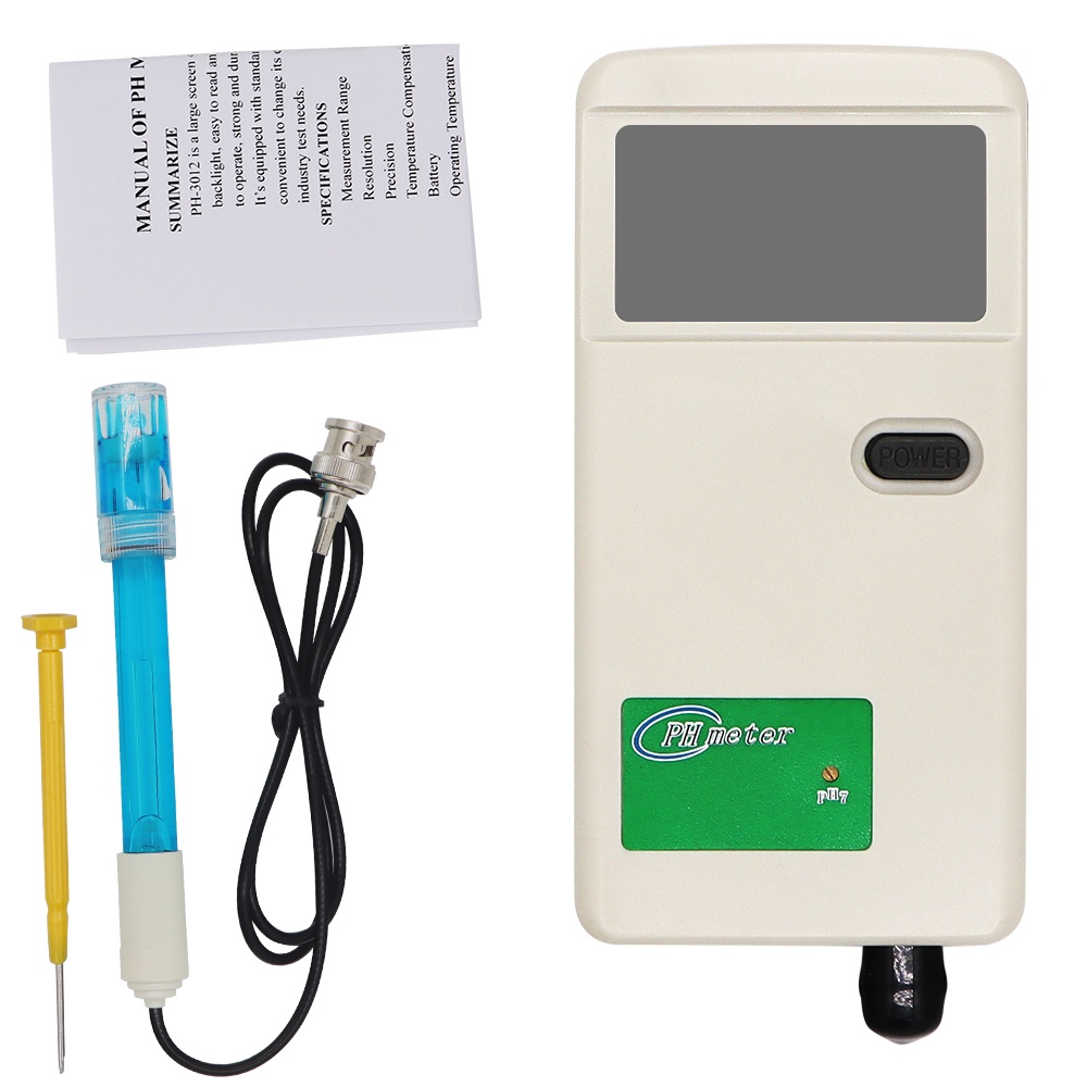 High Precision PH012B pH Meter Water Quality Acidity Tester Monitor