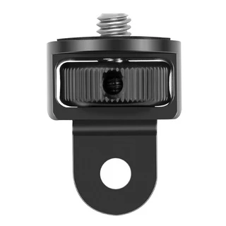 ตัวแปลง หัวสกรู1/4”แบบมีตัวหมุน วัสดุอลูมิเนียม Aluminium 1/4 Screw Head Adapter ขา หัวสกรู สำหรับ GOPRO , Action camera