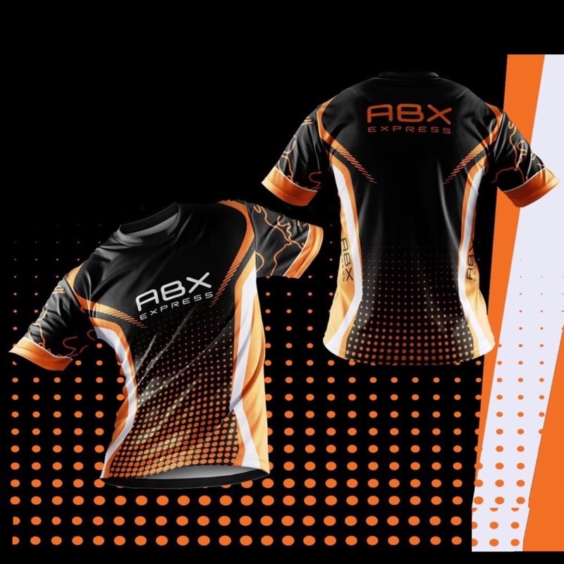 เสื้อยืดระเหิด ABX Express | ฉบับจํากัด | เสื้อผ้า ABX Express 2022