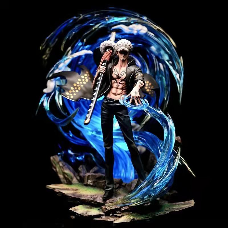 โมเดลฟิกเกอร์ One Piece Trafalgar Law รูปอนิเมะ (LED) One Piece Phantom Trafalgar · ดร. Luo Death ตกแต่งโมเดลเรืองแสงขนาดใหญ่