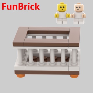 [Funbrick] ของเล่นเด็กตัวต่อโมเดลธีมฟิกเกอร์เมืองเป็นมิตรกับสิ่งแวดล้อม 4X6