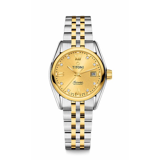 Titoni Luxury Ladies Watch - Airmaster Model: 23909 SY-064