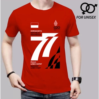 เสื้อยืด ลายครบรอบ 77 ปี 2022 ครบรอบ 17 ปี สไตล์อินโดนีเซีย