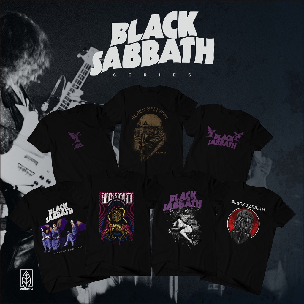 BAND T-SHIRT / BLACK SABBATH SERIES T-SHIRT / METAL ROCK MUSIC CLOTHES