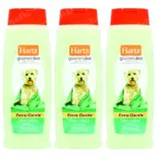 แชมพูสุนัข Hartz Odor Control Dog Shampoo สำหรับสุนัขกลิ่นตัวแรง ช่วยควบคุมกลิ่นตัว กลิ่น แอ๊ปเปิ้ลเขียว 532 มล. (3 ขวด)