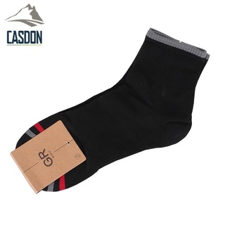 CASDON-ถุงเท้า ถุงเท้าแฟชั่น ถุงเท้าสีพื้น ถุงเท้าสีเบสิ สุดฮิต ขายปลีก รุ่น AR-S604 พร้อมส่งจากไทย