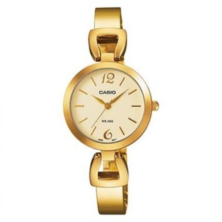 Casio Enticer Analog Gold Dial Womens Watch - LTP-E402G-9AVDF