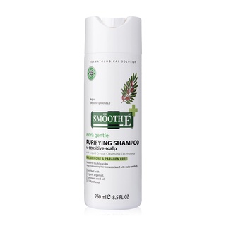 Smooth E Purifying Shampoo Anti Hairloss For Sensitive Scalp สมูทอี แชมพู สูตรอ่อนโยน ลดรังแค ผมร่วง ขนาด 250 ml 16087