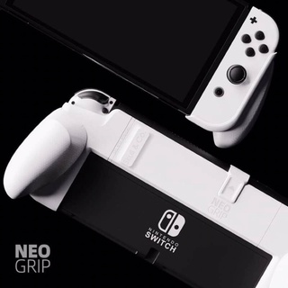 Skull &amp; Co. Neo Grip Withe เคสพร้อมกระเป๋า สำหรับ Nintendo Switch OLED และ รุ่นปกติ