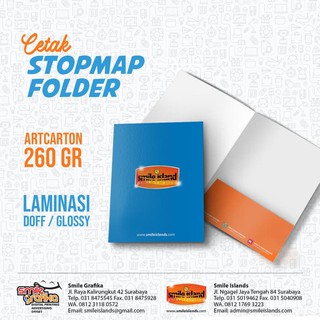 Stopmap FOLDER F4 2 ด้าน บริษัท โรงเรียนสถาบัน ฯลฯ