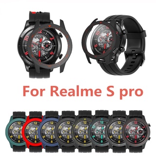 เคสป้องกัน สําหรับ Realme Watch S Pro เคสพลาสติก PC กรอบกันชน สําหรับ Realme Watch S Pro