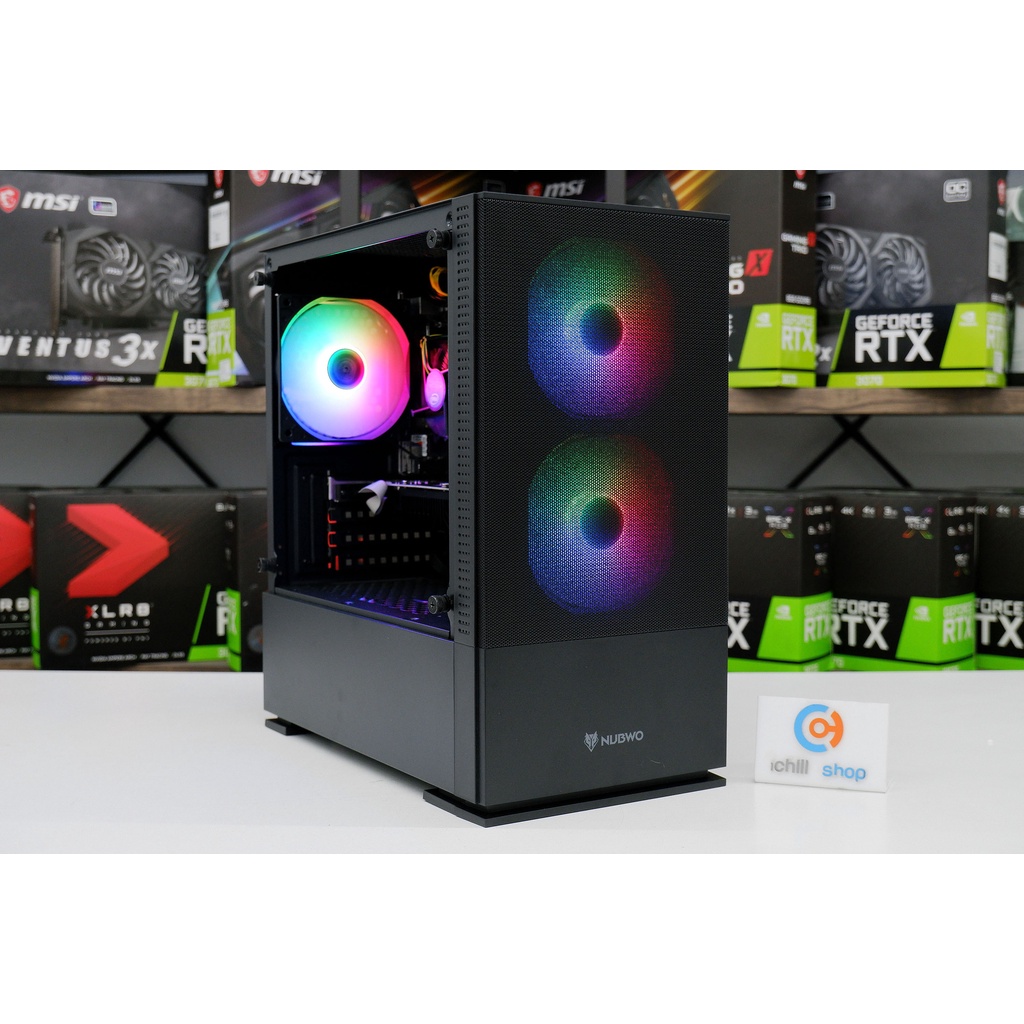 คอมประกอบ INTEL CORE I3-12100F 3.3 GHz/เลือกการ์ดจอได้/H610M-B DDR4 /DDR4 16GB (8X2) 3200/SSD 256GB 