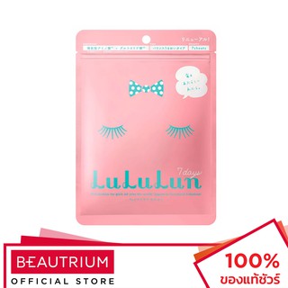 LULULUN Facial Mask Moisturizer Balance มาส์กแผ่น 7sheets