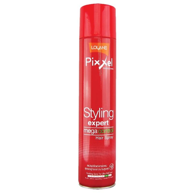 แพ็คคู่ Lolane Pixxel Styling Expert Mega Control Spray 300ml โลแลน พิกเซล สไตล์ลิ่ง เอ็กเพิร์ท เมก้า สเปรย์จัดแต่งทรงผม