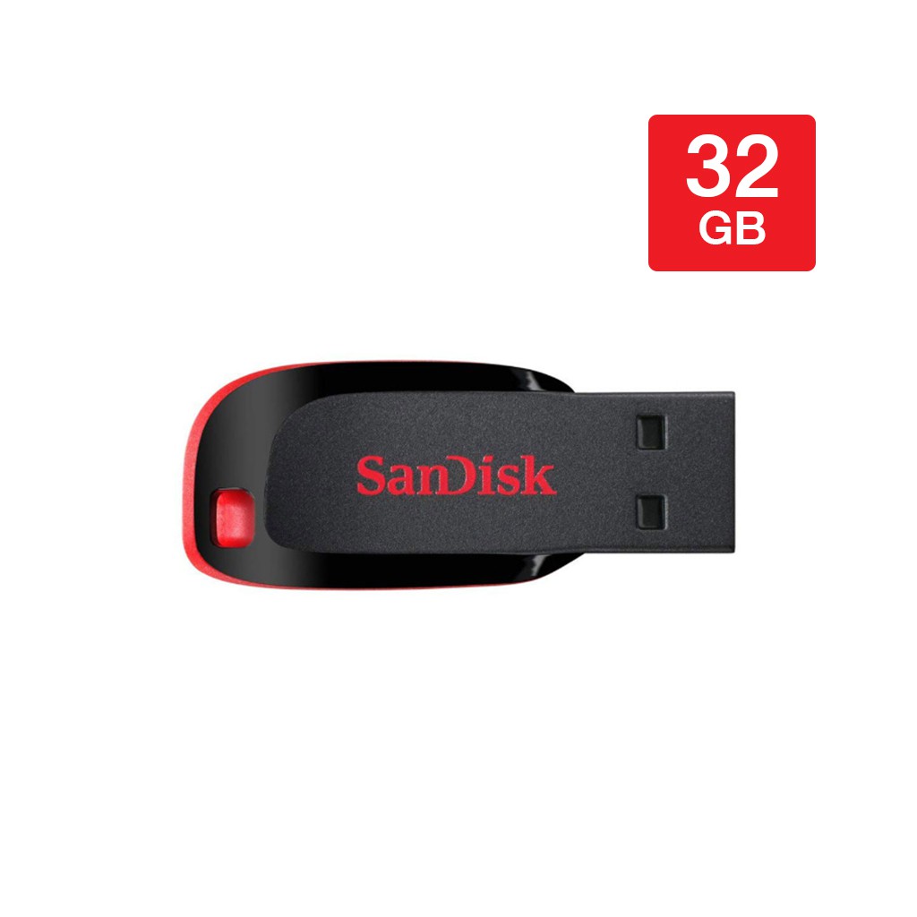 SanDisk (แฟลซไดร์ฟ) Cruzer Blade CZ50 USB 2.0 Flash Drive #3