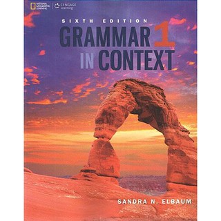 DKTODAY หนังสือ  GRAMMAR IN CONTEXT 1:SB (6ED)