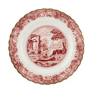 Spode Cranberry Italian 250th Anniversary Dinner Plate จาน 10.5"