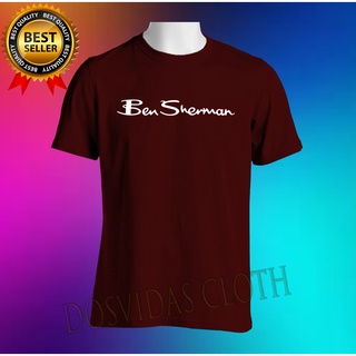 คอลูกเรือนําเข้า คุณภาพ!!! เสื้อยืด พิมพ์ลาย BEN SHERMAN BENSHERMAN แฟชั่นสําหรับผู้ชายS-5XL